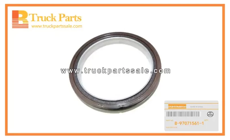 Rear Crankshaft Oil Seal for ISUZU NKR77 4JH1 8-97071561-1 8970715611 8-97071-561-1 Sello de aceite del cig??e al trasero