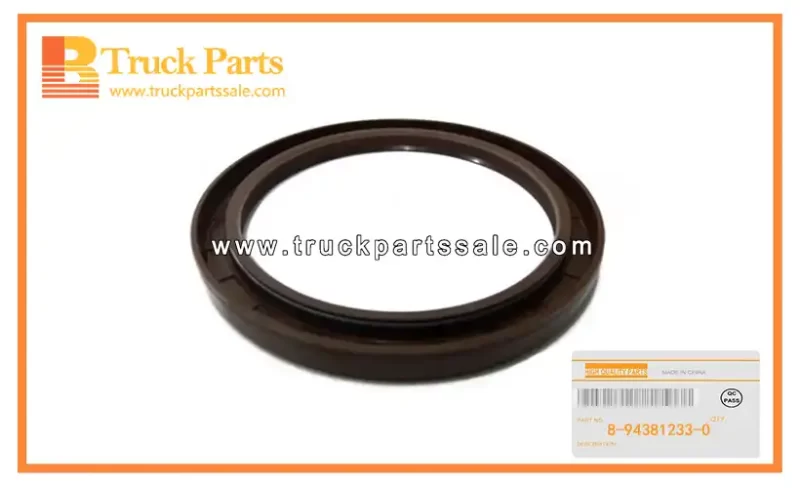 Rear Crankshaft Oil Seal for ISUZU UBUE 4JB1 6VD1 8-94381233-0 8943812330 8-94381-233-0 Sello de aceite del cig??e al trasero