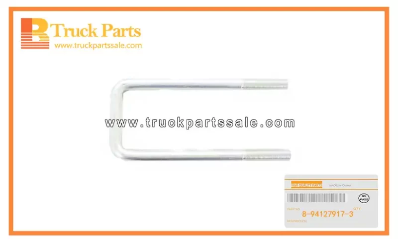 Rear Spring U Bolt for ISUZU NHS81 NKR 8-94127917-3 8941279173 8-94127-917-3 Perno en U del resorte trasero