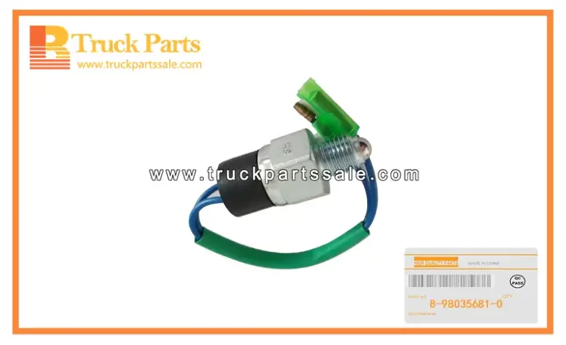Reverse Lamp Switch for ISUZU NKR 8-98035681-0 8980356810 8-98035-681-0 Interruptor de luz de marcha atr??s