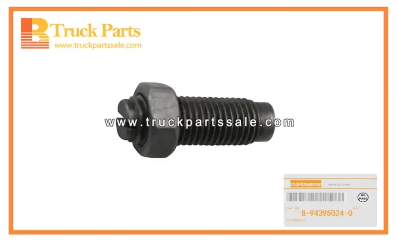 Rocker Arm Adjuster Screw for ISUZU FVR34 6HK1 8-94395024-0 8943950240 8-94395-024-0 Tornillo de ajuste del balanc??n