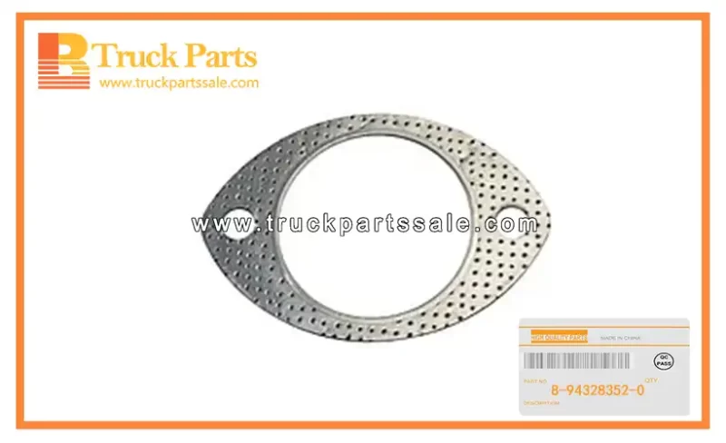 Silencer TO Exhaust Pipe Gasket for ISUZU 4HK1 NQR75 8-94328352-0 8943283520 8-94328-352-0 Junta del silenciador al tubo de escape