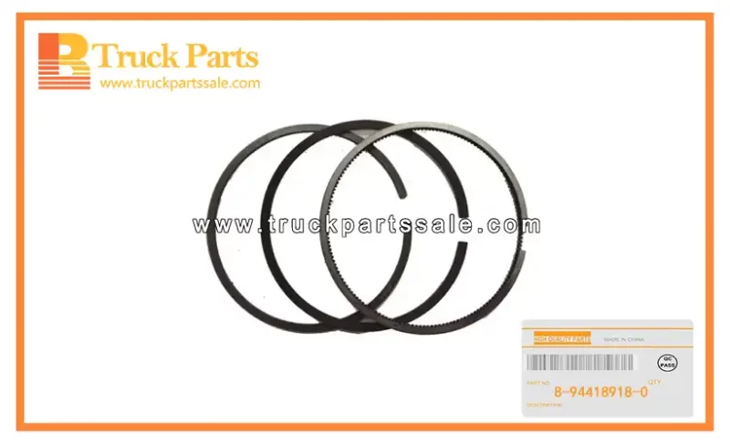 Standard Piston Ring Set for ISUZU 8-94418918-0 8944189180 8-94418-918-0