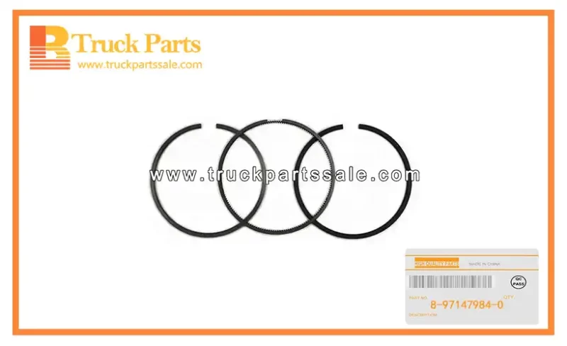 Standard Piston Ring Set for ISUZU NKR69 8-97147984-0 8971479840 8-97147-984-0 Juego de anillos de pist??n est??ndar