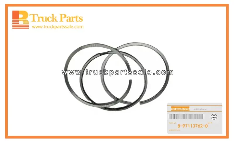 Standard Piston Ring Set for ISUZU XD 8-97113762-0 8971137620 8-97113-762-0 Juego de anillos de pist??n est??ndar