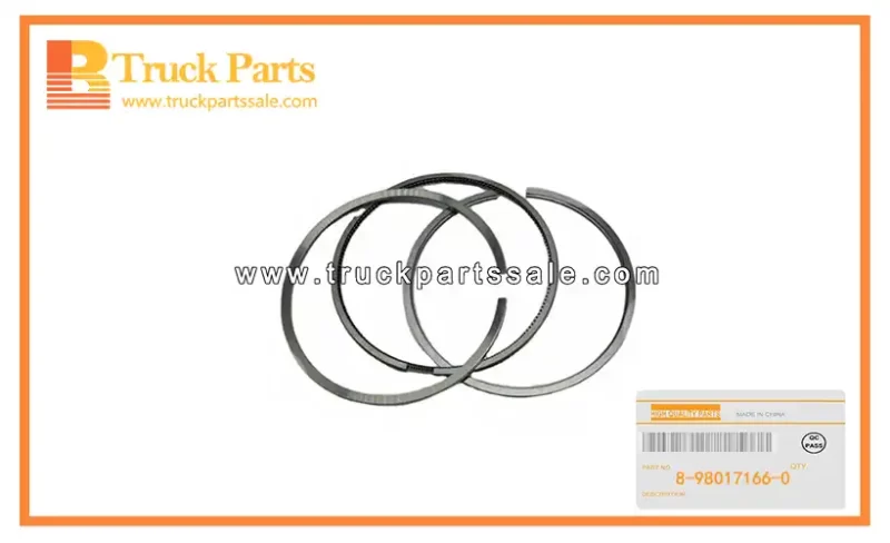 Standard Piston Ring Set for ISUZU XE 4HK1 6HK1 8-98017166-0 8980171660 8-98017-166-0 Juego de anillos de pist??n est??ndar