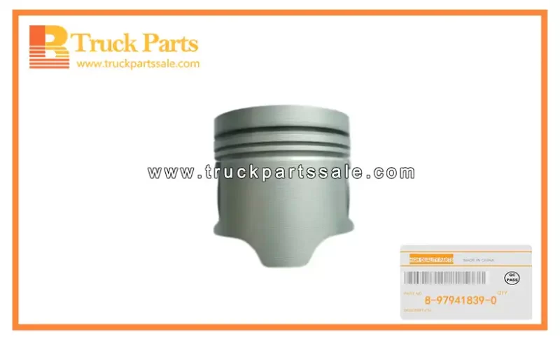 Standard Piston for ISUZU 4JH1 8-97941839-0 8979418390 8-97941-839-0 Pist??n est??ndar