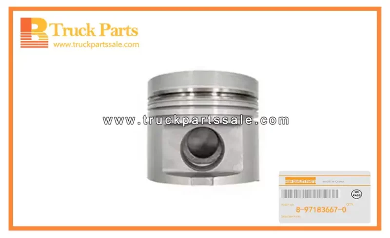 Standard Piston for ISUZU NPR 4HF1 8-97183667-0 8971836670 8-97183-667-0 Pist??n est??ndar