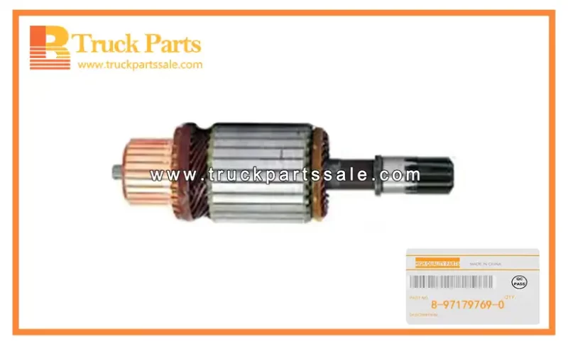 Starter Armature for ISUZU NPR NKR 8-97179769-0 8971797690 8-97179-769-0 Armadura de arranque