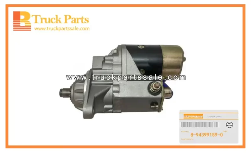 Starter Assembly for ISUZU FTR FRR 6HE1 8-94399159-0 8943991590 8-94399-159-0 Asamblea de arranque