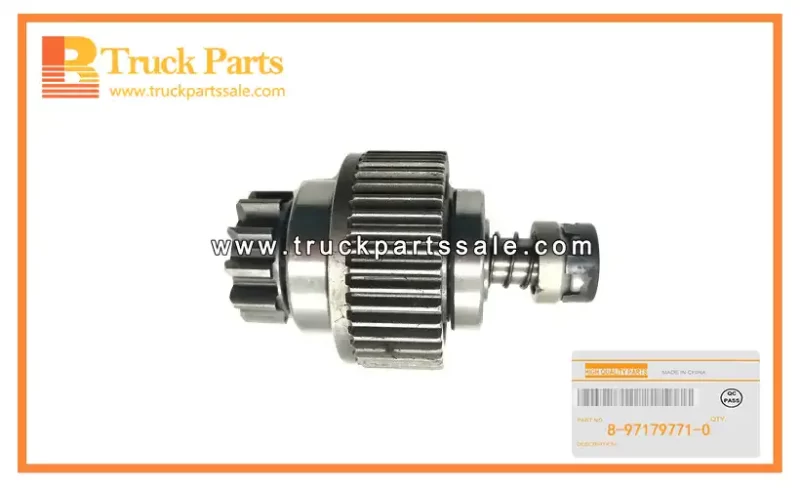 Starter Pinion Clutch for ISUZU 700P NPR70 8-97179771-0 8971797710 8-97179-771-0 Embrague del pi ??n de arranque