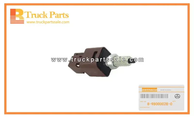 Stop Lamp Switch for ISUZU NKR NPR 8-98000028-0 8980000280 8-98000-028-0 Interruptor de luz de freno