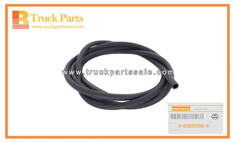 Sub Tank Breather Rubber Hose for ISUZU CVZ CXZ CYZ 0-03559300-0 0035593000 0-03559-300-0 Manguera de goma del respiradero del subtanque