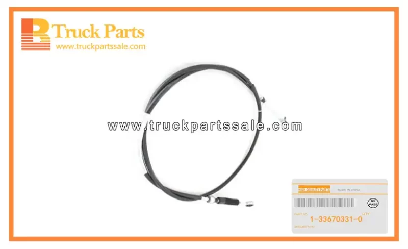 Trans Control Select Cable for ISUZU FTR 1-33670331-0 1336703310 1-33670-331-0 Cable de selecci??n de control de transmisi??n