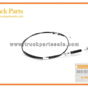 Transmission Control Select Cable for ISUZU 6HK1 FVR34 8-98047823-4 8980478234 8-98047-823-4 Cable de selecci??n de control de transmisi??n