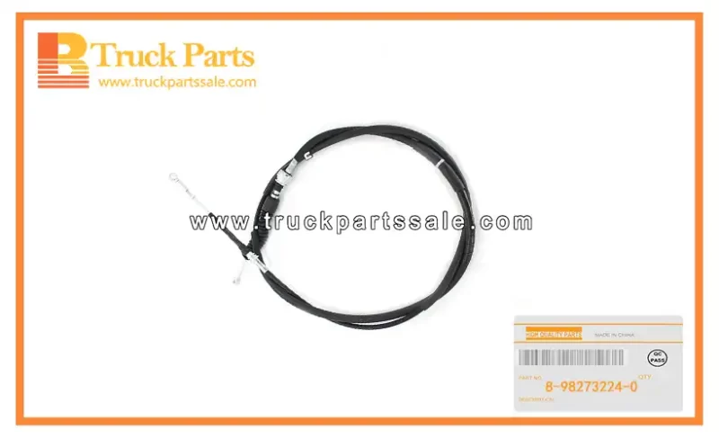 Transmission Control Select Cable for ISUZU ELF100 8-98273224-0 8982732240 8-98273-224-0 Cable de selecci??n de control de transmisi??n