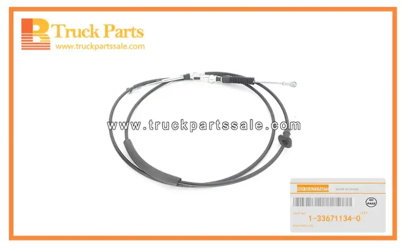 Transmission Control Select Cable for ISUZU FTR 1-33671134-0 1336711340 1-33671-134-0 Cable de selecci??n de control de transmisi??n