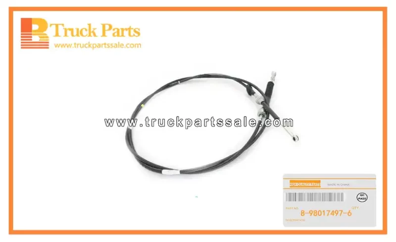 Transmission Control Select Cable for ISUZU FVR 8-98017497-6 8980174976 8-98017-497-6 Cable de selecci??n de control de transmisi??n