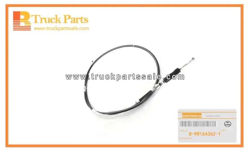 Transmission Control Select Cable for ISUZU NMR85 8-98164362-1 8981643621 8-98164-362-1 Cable de selecci??n de control de transmisi??n