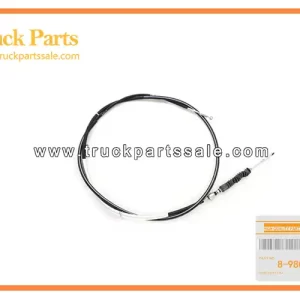 Transmission Control Select Cable for ISUZU NPR 700P 8-98025446-5 8980254465 8-98025-446-5 Cable de selecci??n de control de transmisi??n
