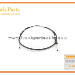 Transmission Control Select Cable for ISUZU NPR71 8-98025442-3 8980254423 8-98025-442-3 Cable de selecci??n de control de transmisi??n