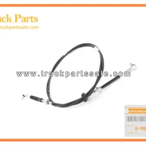 Transmission Control Shift Cable for ISUZU F Series Truck 8-98017476-7 8980174767 8-98017-476-7 Cable de cambio de control de transmisi??n