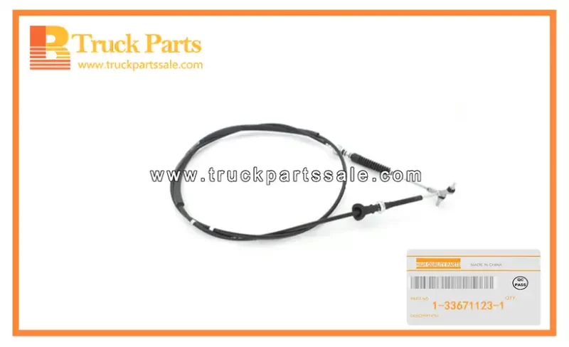 Transmission Control Shift Cable for ISUZU FRR FSR 1-33671123-1 1336711231 1-33671-123-1 Cable de cambio de control de transmisi??n