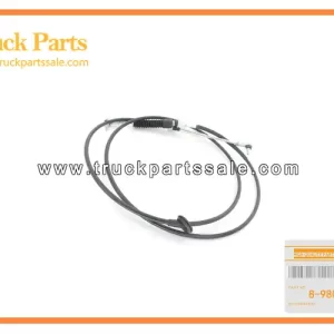 Transmission Control Shift Cable for ISUZU FSR 4HK1-TCS 8-98041380-0 8980413800 8-98041-380-0 Cable de cambio de control de transmisi??n