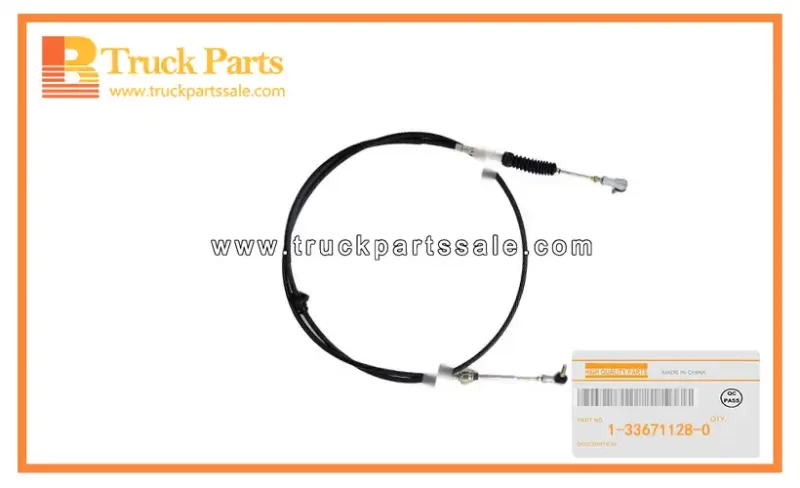 Transmission Control Shift Cable for ISUZU FTR 1-33671128-0 1336711280 1-33671-128-0 Cable de cambio de control de transmisi??n