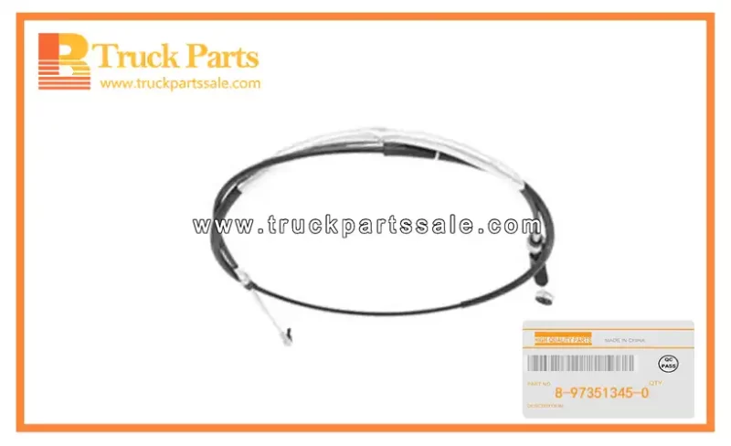 Transmission Control Shift Cable for ISUZU NKR 8-97351345-0 8973513450 8-97351-345-0 Cable de cambio de control de transmisi??n