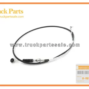 Transmission Control Shift Cable for ISUZU NMR85 8-98164353-1 8981643531 8-98164-353-1 Cable de cambio de control de transmisi??n