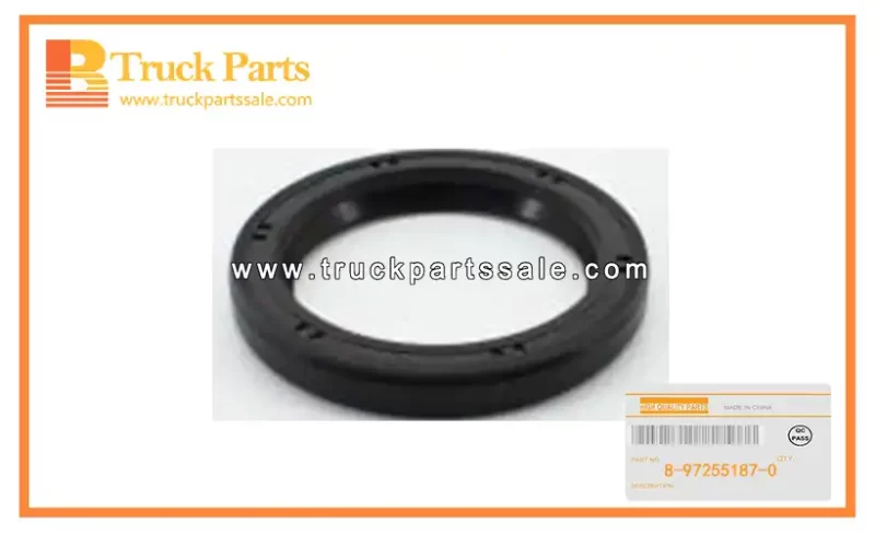 Transmission Front Cover Oil Seal for ISUZU FRR NRR 8-97255187-0 8972551870 8-97255-187-0 Sello de aceite de la cubierta delantera de la transmisi??n