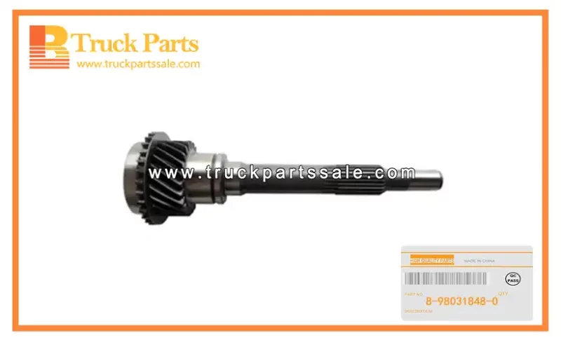 Transmission Top Gear Shaft for ISUZU NMR 8-98031848-0 8980318480 8-98031-848-0 Eje de engranaje superior de transmisi??n
