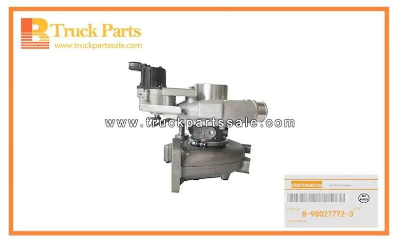 Turbocharger Assembly for ISUZU NPR 4HK1 8-98027772-0 8980277720 8-98027-772-0 Conjunto de turbocompresor