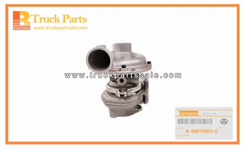 Turbocharger Assembly for ISUZU XD 4JJ1 8-98019893-0 8980198930 8-98019-893-0 Conjunto de turbocompresor
