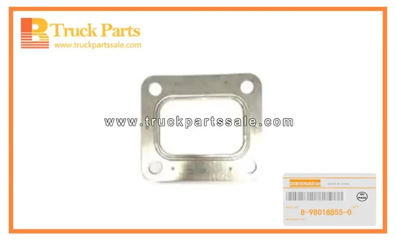 Turbocharger To Exhaust Manifold Gasket for ISUZU XE 6HK1 8-98018855-0 8980188550 8-98018-855-0 Junta del turbocompresor al colector de escape