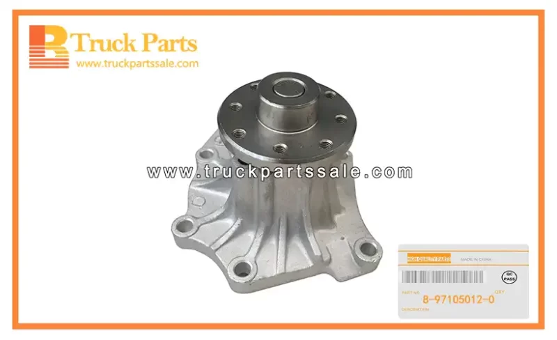 Water Pump Assembly With Gasket for ISUZU U 8-97105012-0 8971050120 8-97105-012-0 Conjunto de bomba de agua con junta