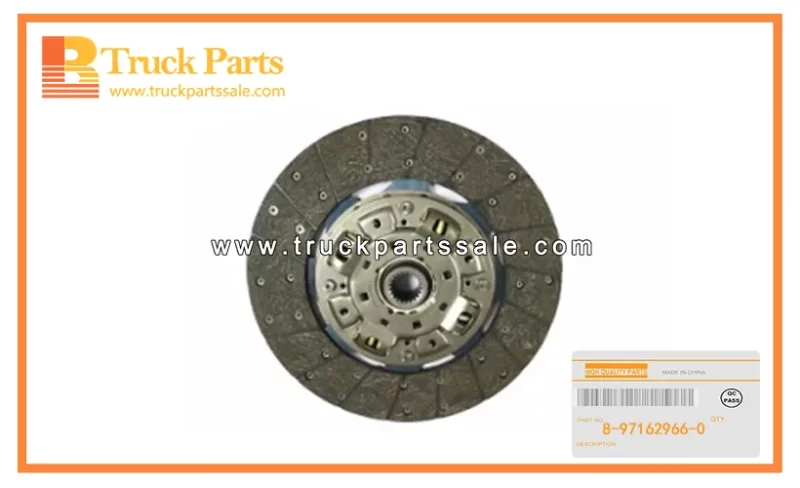 Clutch Disc for Isuzu Npr 4hf1 8-97162966-0 8-97162-966-0 8971629660