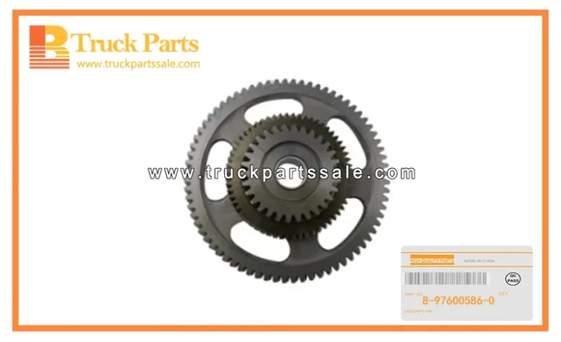 Gear for Isuzu 700p 4HK1 8-97600586-0 8976005860 8-97600-586-0