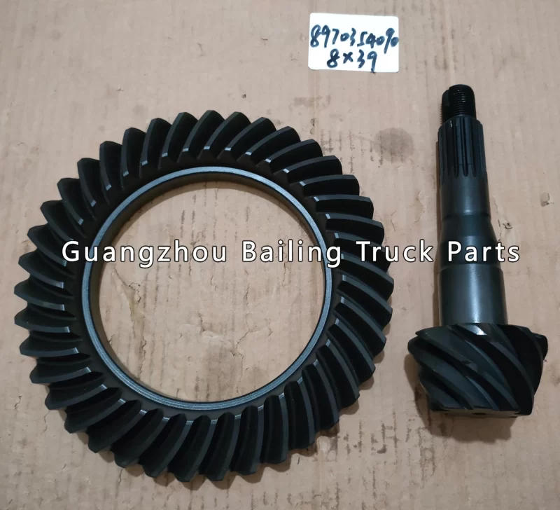8-97035409-0 8970354090 8-97035-409-0 Crown Wheel and Pinion Gear 8X39 For Isuzu NHR NKR