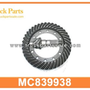 MC839938 MITSUBISHI PS190 6D16 FM517 FUSO Rear Axle Spiral Bevel Gear