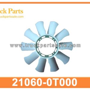 21060-0T000 210600T000 430mm 10 blades Fan blade for NISSAN fd42