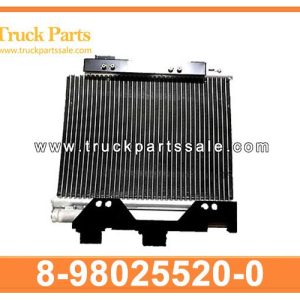 8-98025520-0 8980255200 8-98025-520-0 Air Conditional Condenser with Cooler for ISUZU NQR 700P 4HK1