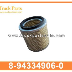 8-94334906-0 8943349060 8-94334-906-0 Air Filter for ISUZU TFR 4JA1