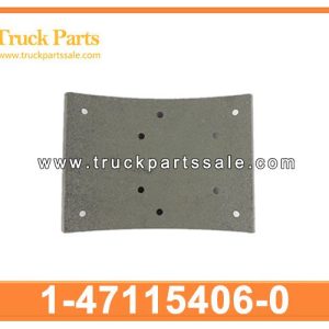 1-47115406-0 1471154060 1-47115-406-0 BRAKE SHOE for ISUZU EXR 10PD1