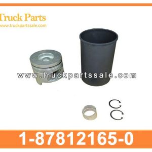 1-87812165-0 1878121650 1-87812-165-0 Cylinder Liner Kit for ISUZU FVZ 6HK1