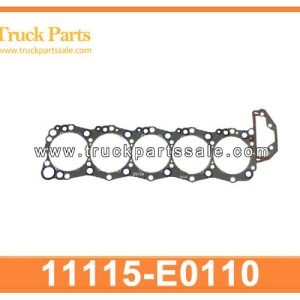 11115-E0110 11115E0110 Cylinder head gasket steel for HINO FC J07C