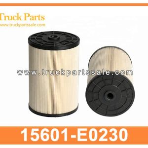 15601-E0230 15601E0230 Engine Parts Oil Filter for HINO BVP SS1E E13C