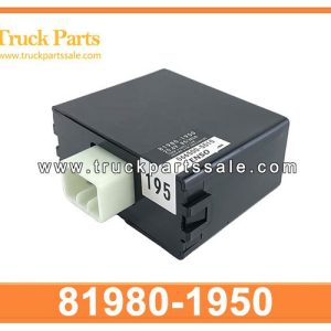 81980-1950 066500-5510 819801950 665005510 Flasher 24V 6Pins for HINO 700