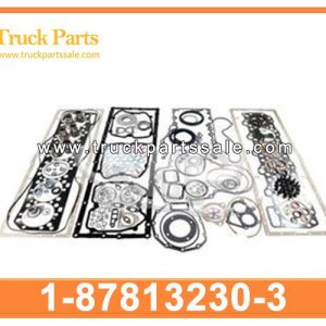 1-87813230-3 1878132303 1-87813-230-3 Full Gasket Set Engine Overhaul Gasket Kit for ISUZU CYZ CYH 6WF1